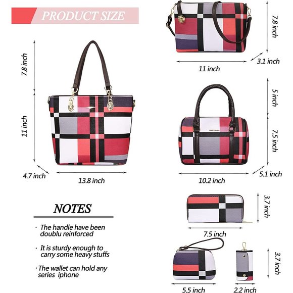 New 6 in 1 bundle * Designer Purses and Handbags - Picture 7 of 11